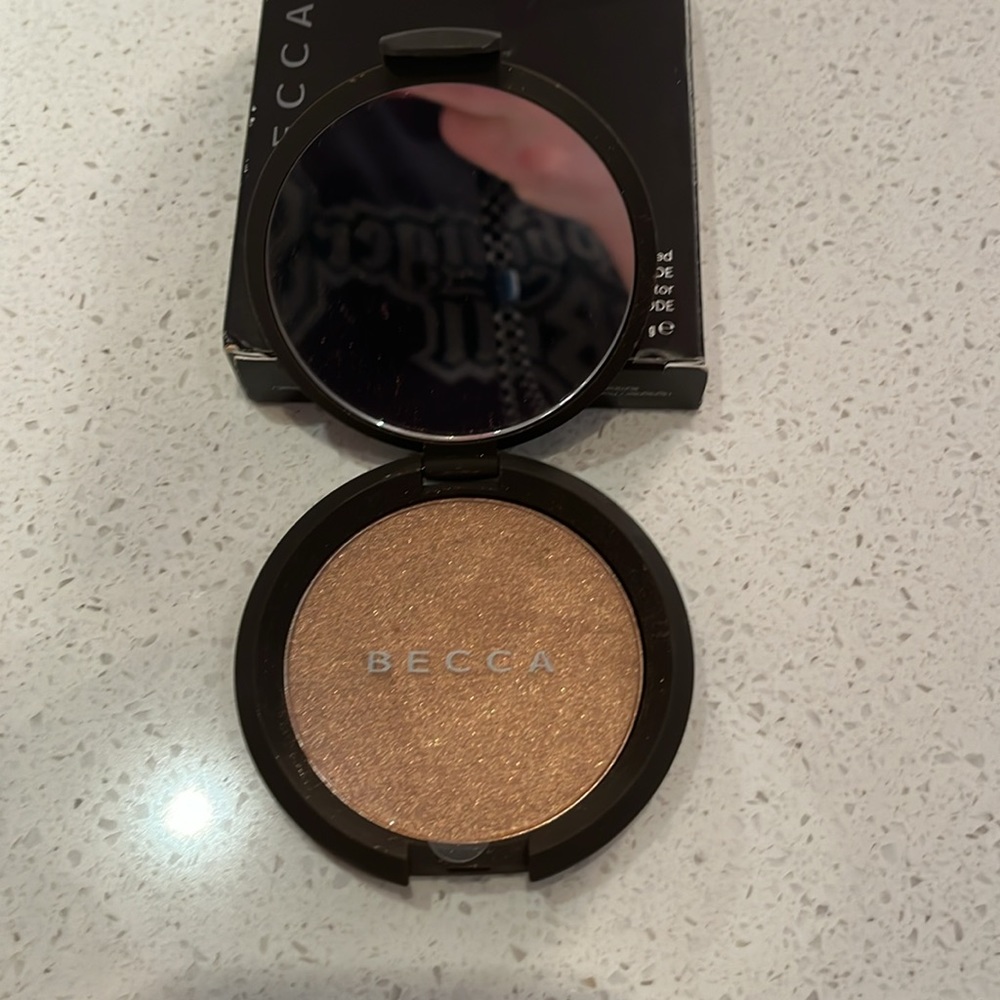 Becca shimmering skin perfector pressed chocolate geode